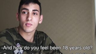 Adorable twink Dan begs me to fuck him and spray my cum on his mouth Hoe 2
