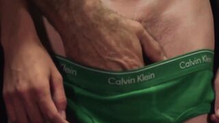Felix Kamp's cock jerk and Jack Andram's ass stretch session