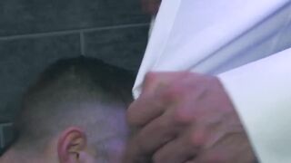 PlayingMen.com - Paul Wagner in suit ass fucked by hunky Rogan Richards