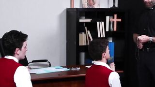 FatherXXX.com - Young pastor's bareback bend over for god's glory