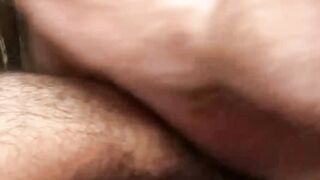 Sweaty ass shoving session by chubby buddies Skyler Grey and James