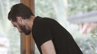 My naked and tempting body was dominated by pussy eater Lucas Frost