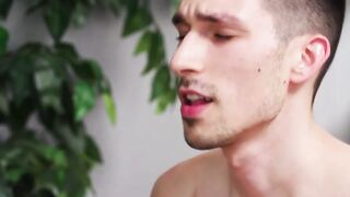 Hot messy loads from the hairy horny friends Derek Bolt and Kane Fox