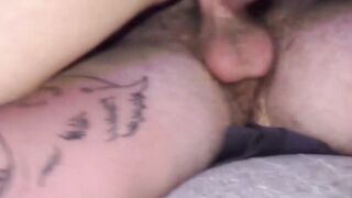 Skinny guy deepthroats massive dicks and fucks them