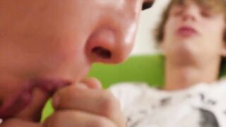 TwinkysFeet.com - Twink sucks his boyfriends toes before being barebacked and fucked