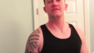 BreedingMeRaw.com - Hunky gays DJ and Brian Bonds bareback fuck post steamy shower