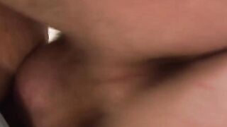Sexy James Wilson cums on twinks face after bareback fucking