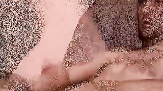 JoeSchmoeXXX.com - Horny stud Billy masturbates his hard prick in a bedroom