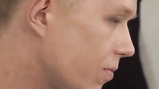 BoyDesire.com - Bound and blindfolded dude's intense handjob and pleasure