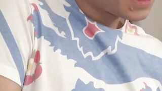 BoyDesire.com - Bound and blindfolded dude's intense handjob and pleasure