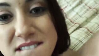 Cute daughter with thick ass loves banging stepdad in doggy