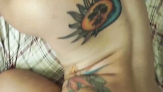Cute daughter with thick ass loves banging stepdad in doggy
