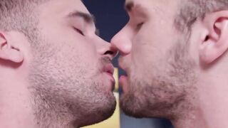 NextDoorXXX.com - Great looking hunk rides his lover's long and thick dick in a passi