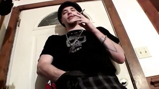 Nolan and York Reid smoking and jerking their big dicks Hoe 3