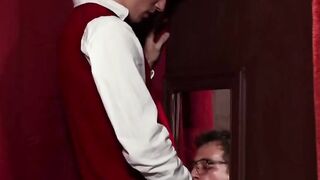 FatherXXX.com - Confession room secret exposed with pastor's raw fuck