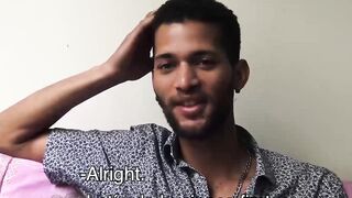 Gorgeous dude Kavano offered cash to shove my huge cock into his mouth Hoe 2