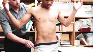 Skinny black Thief Enjoys Fast and Deep Banging from hot cop Hoe 2