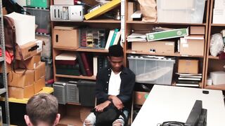 Skinny black Thief Enjoys Fast and Deep Banging from hot cop Hoe 2