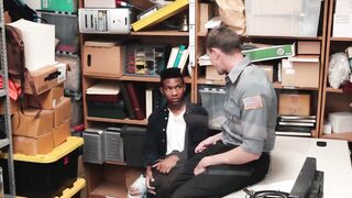 Skinny black Thief Enjoys Fast and Deep Banging from hot cop Hoe 2