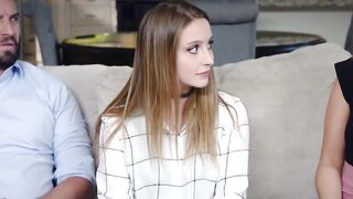 FosterPornXXX.com - Milf Aaliyah Love and stepdaughter Laney Grey in threesome