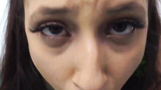 TeensFuckingDads.com - Jack Vegas' raw cum inside  Aiko after pussy wrecking