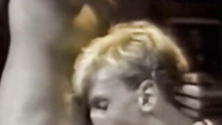 RetroDudes.com - Nerdy college students blow each other in the library