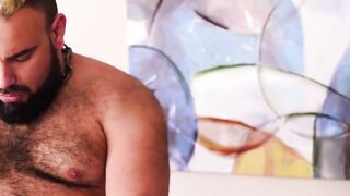 HardcoreBears.com - Bear gets his ass licked and then his ass re-arranged too vigorou