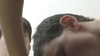 Adorable Austin Parker doggystyle fucks cute twink after BJ