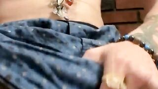 Str8Thugs.com - Long-haired dude Billy's in-front-of-camera hard cock jerk off sessio