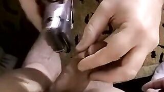 JoeSchmoeXXX.com - Amateur twink Bruce takes a long black cock in his ass