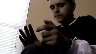 JoeSchmoeXXX.com - Amateur twink Bruce takes a long black cock in his ass