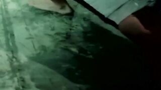 MuscleJockBound.com - Blond submissive jock's public humiliation with a wetting accid