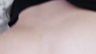 Curvy cute daughter rides daddy and his massive cock for fun