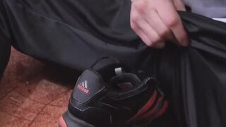 GuysToeSucking.com - Inked jock licks up his sweet toes before masturbating his cock
