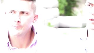 FalconsXXX.com - Hansome man barebacks hunk after sucking big fat dick in a wild ride