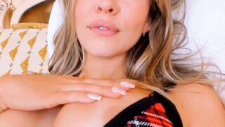 Hot Blonde Fucks Her Sweet Pink Pussy