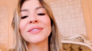 Hot Blonde Fucks Her Sweet Pink Pussy