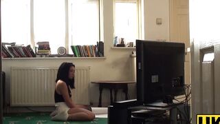 UKSubSluts.com - Exotic Rina Ellis's large rod swallow and riding pleasure