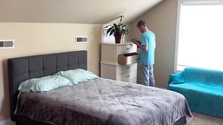 My meaty stepdad Jax Thirio disciplines my bouncy ass after spanking it Hoe 2