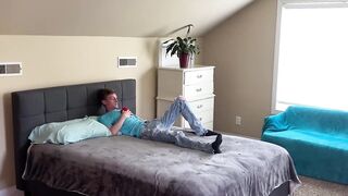 My meaty stepdad Jax Thirio disciplines my bouncy ass after spanking it Hoe 2