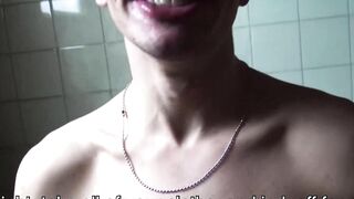 Attractive twink Sebastian skillfully used his tongue to play with my thick rod Hoe 2