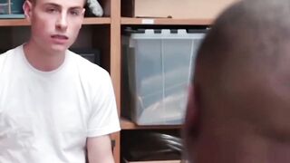 Skinny delinquent Stud Devours officers huge black cock Hoe 2