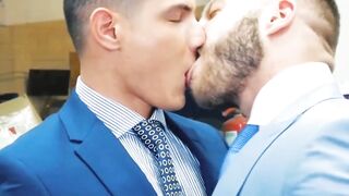 PlayingMen.com - Bastian Karim ass pounded by Diego Reyes's thick cock
