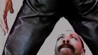 RetroDudes.com - Black retro stud Steve Humper explores my ass with his enormous dick