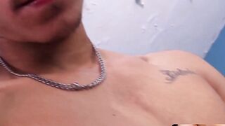 MachoIO.com - Handsome young guy teases and strokes until he cums