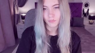 Big tits Ukrainian amateur teen SimaDark spreads pussy on webcam