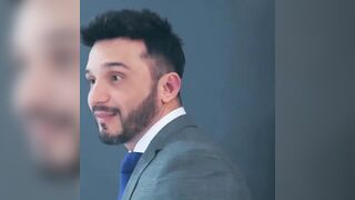 Bearded hunk Kike Gil sucks rock hard cock from classy hunk Hoe 2
