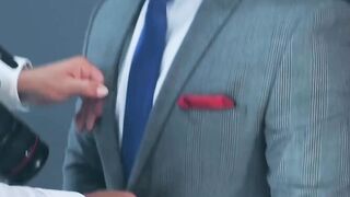 Bearded hunk Kike Gil sucks rock hard cock from classy hunk Hoe 2