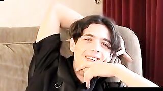ToesXXX.com - Skinny twink's foot massage and huge dick cum play