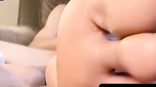 ToesXXX.com - Skinny twink's foot massage and huge dick cum play